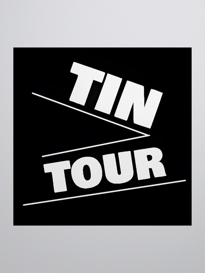 Tin tour sticker product image (1)