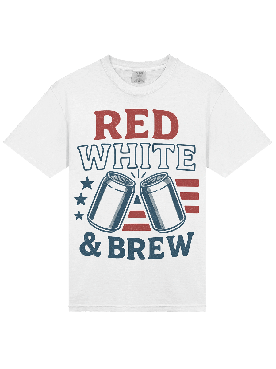 Red, White & Brew Tee product image (3)