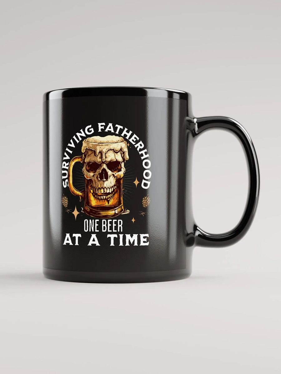 Fathers Day Surviving Fatherhood-One Beer At A Time-Coffee Mug product image (1)