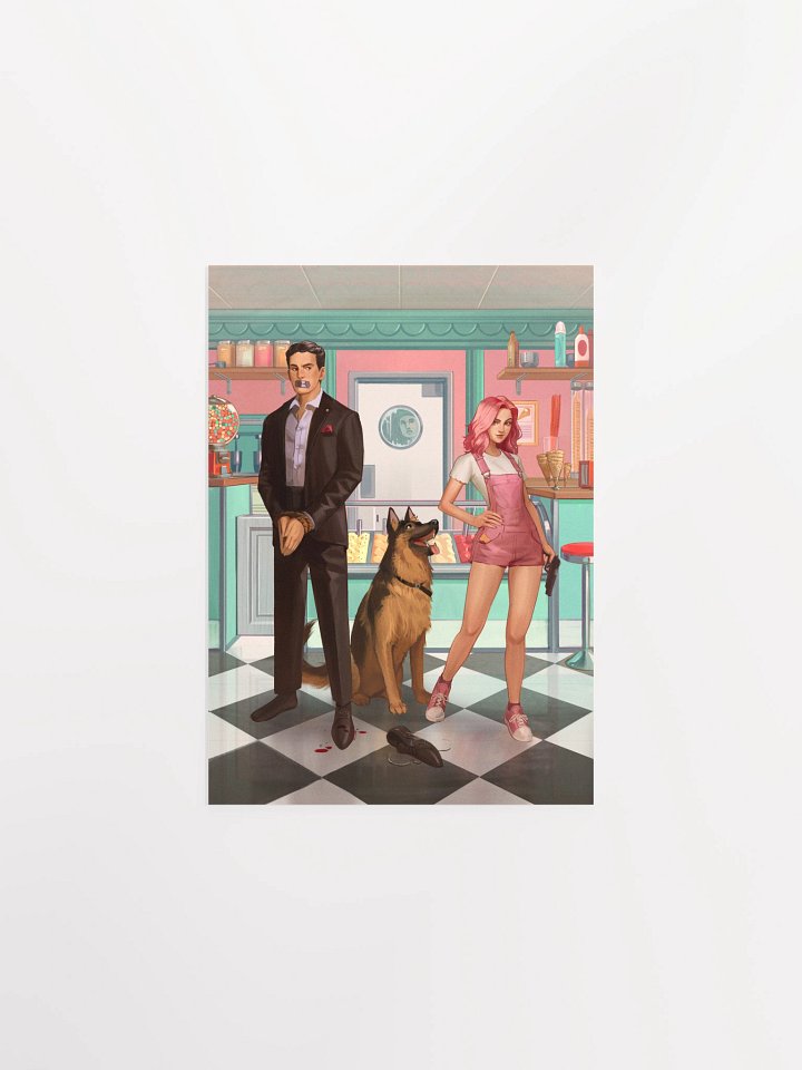Hot for Hostage Cover Art Print product image (2)