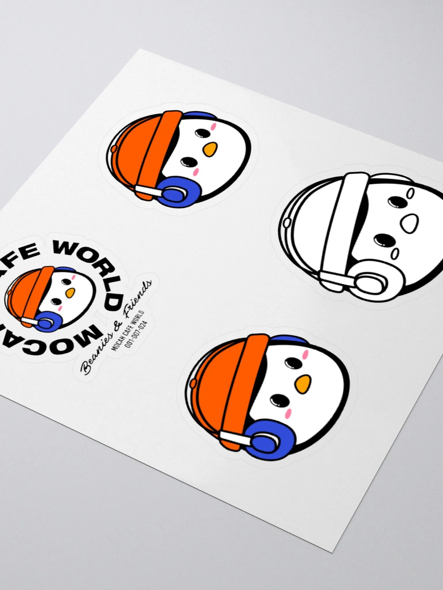 MCW. Beanies & Friends Sticker Sheet product image (3)