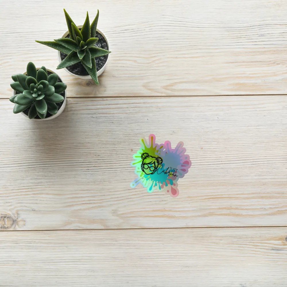 JustCabrian Holographic Sticker product image (9)