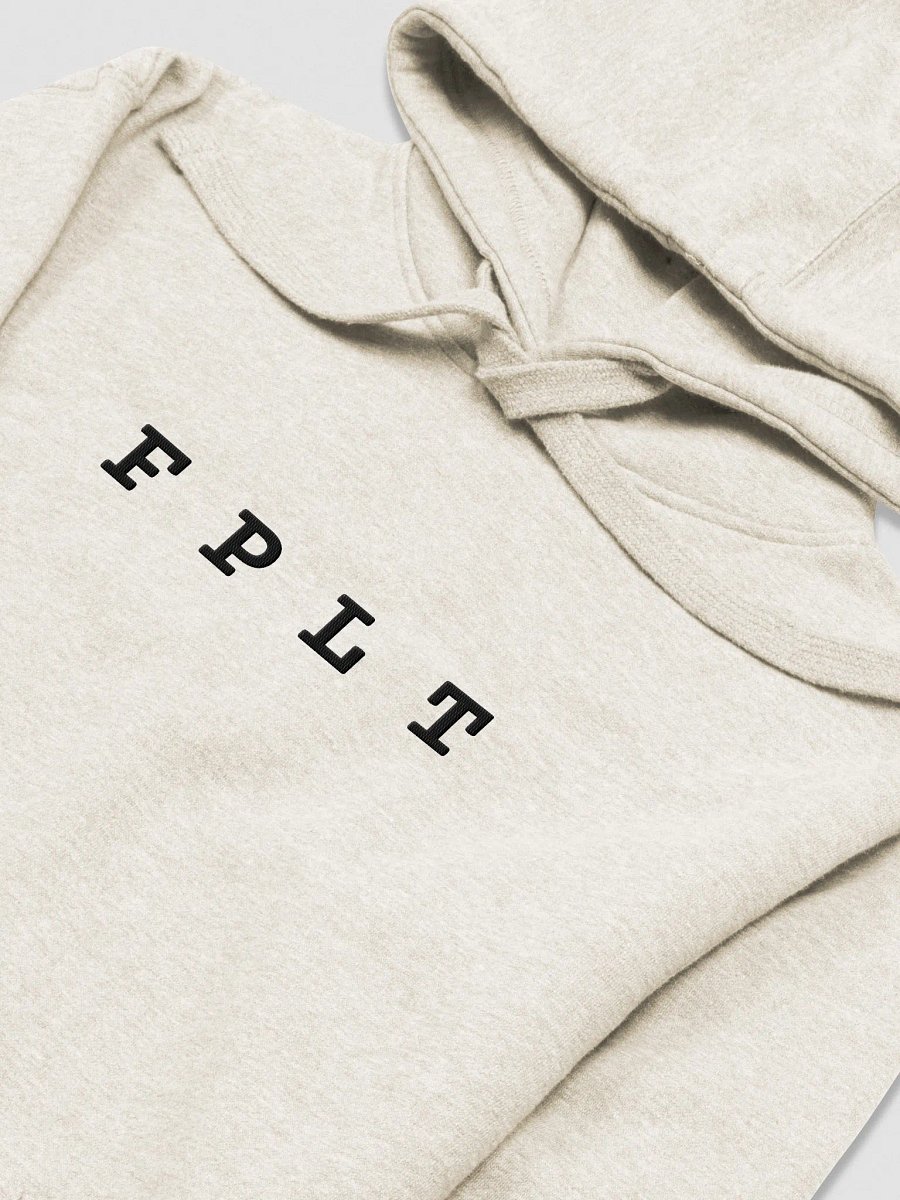 PERIOD in steno - Embroidered Hoodie (black) product image (3)