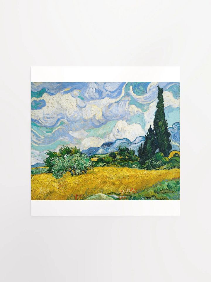 Wheat Field with Cypresses by Vincent Van Gogh product image (1)