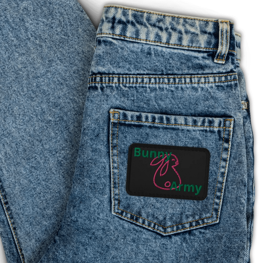 Bunny Army Patch product image (3)
