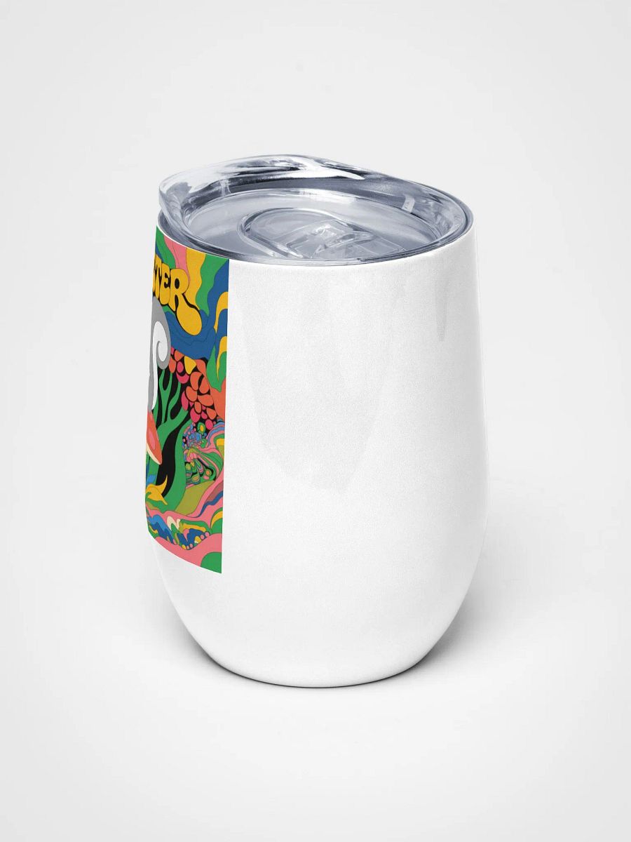 Psychedelic Squirrel Wine Tumbler product image (5)