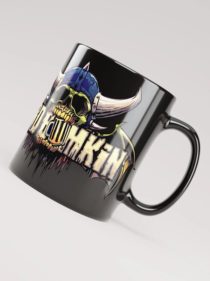 Halloween logo black gloss cup product image (1)