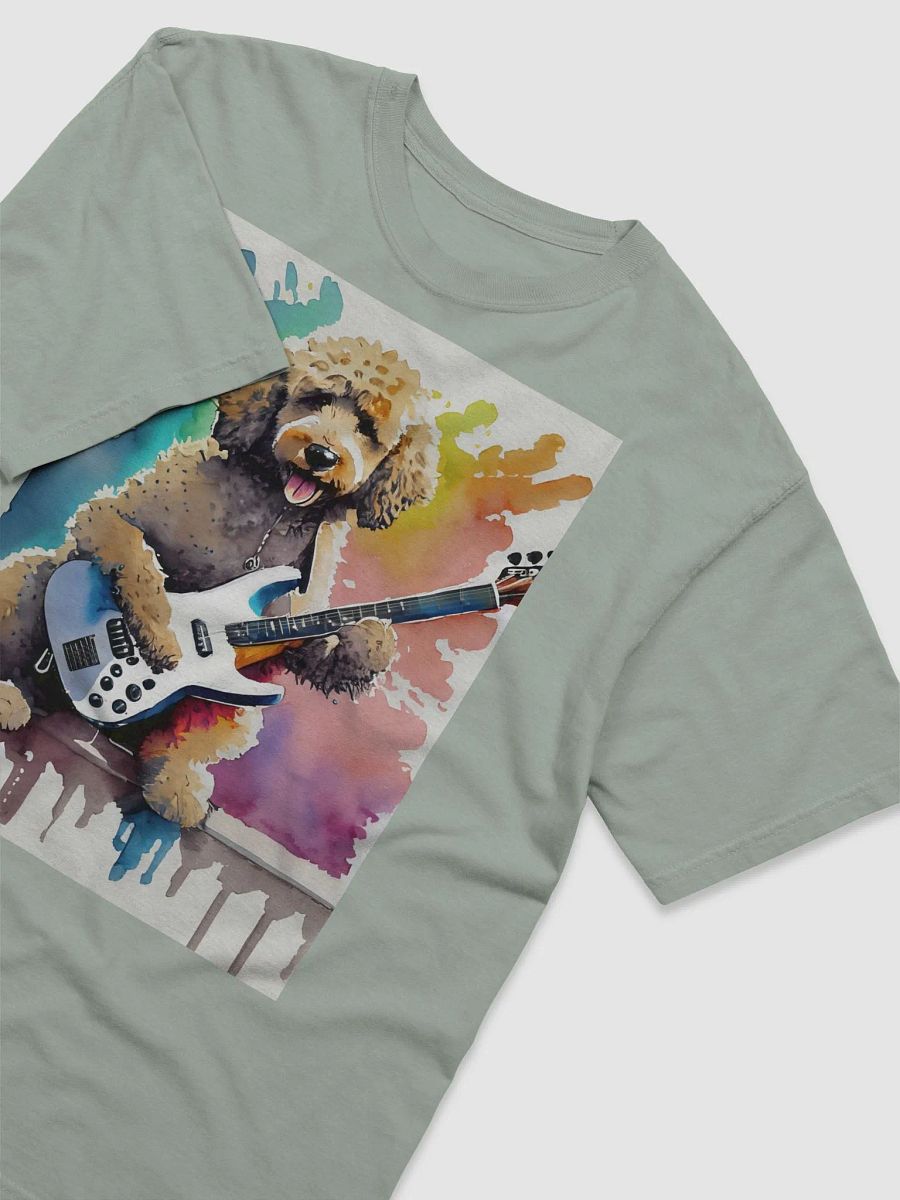Let Your Music Shine: Labradoodle Electric Guitar Tee product image (36)