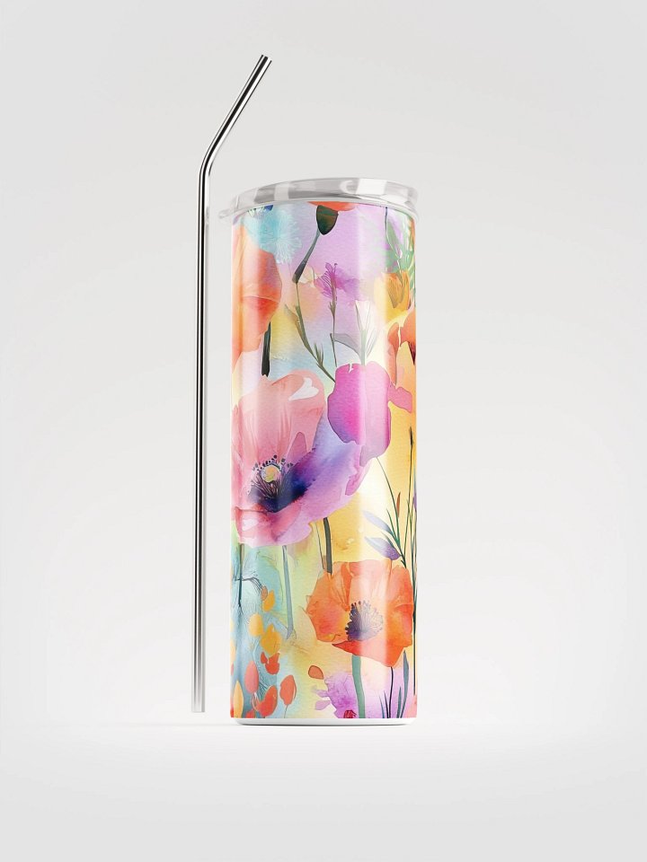 Floral Rush Stainless Steel Tumbler product image (1)