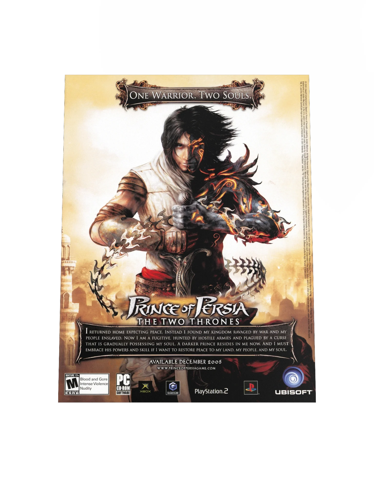 Prince of Persia: The Two Thrones - Promotional Poster/Flyer product image (4)