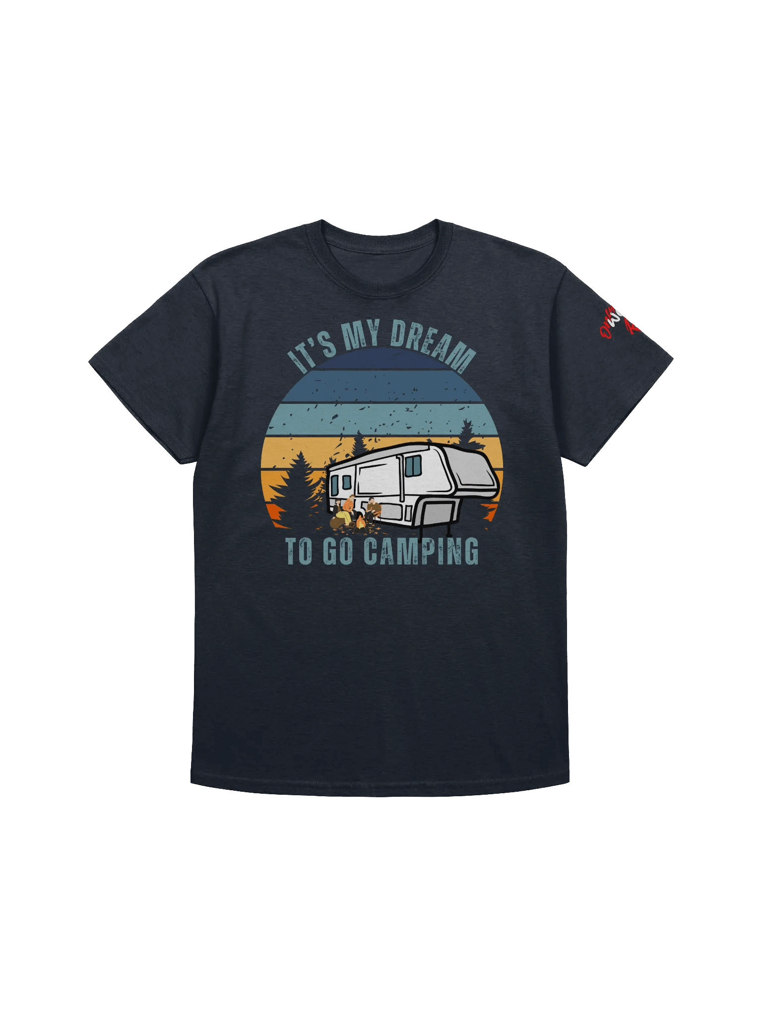 IT's My Dream To Go Camping Tee 5thWheel product image (25)