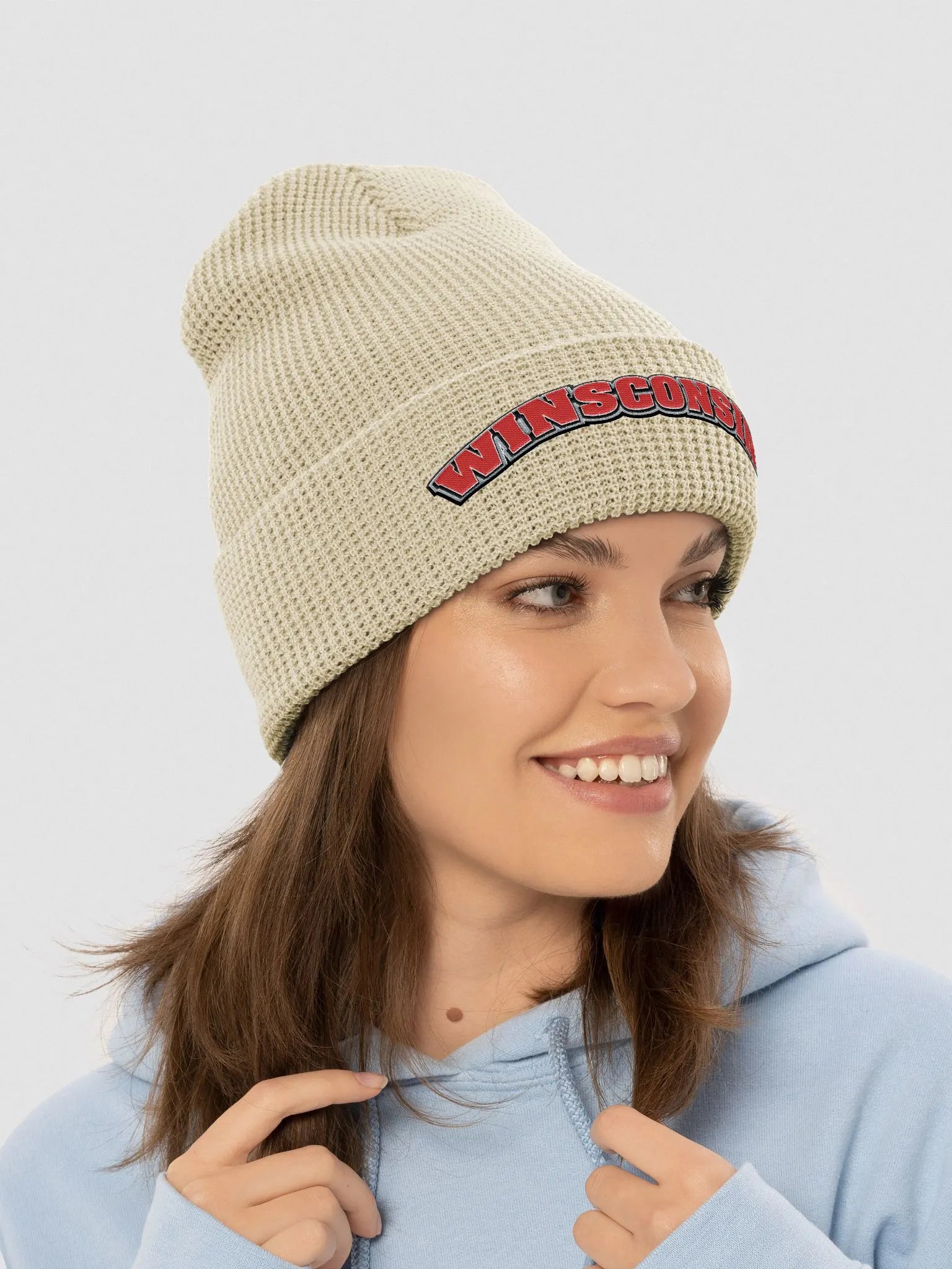 WINsconsin Richardson Waffle Beanie product image (32)