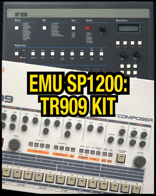 Emu SP1200: TR909 Kit product image (1)