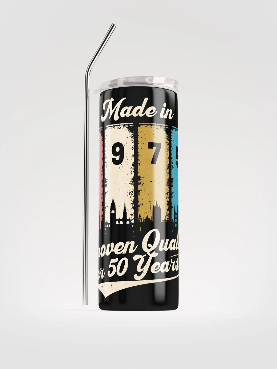 Vintage 1975 Stainless Steel Tumbler product image (1)