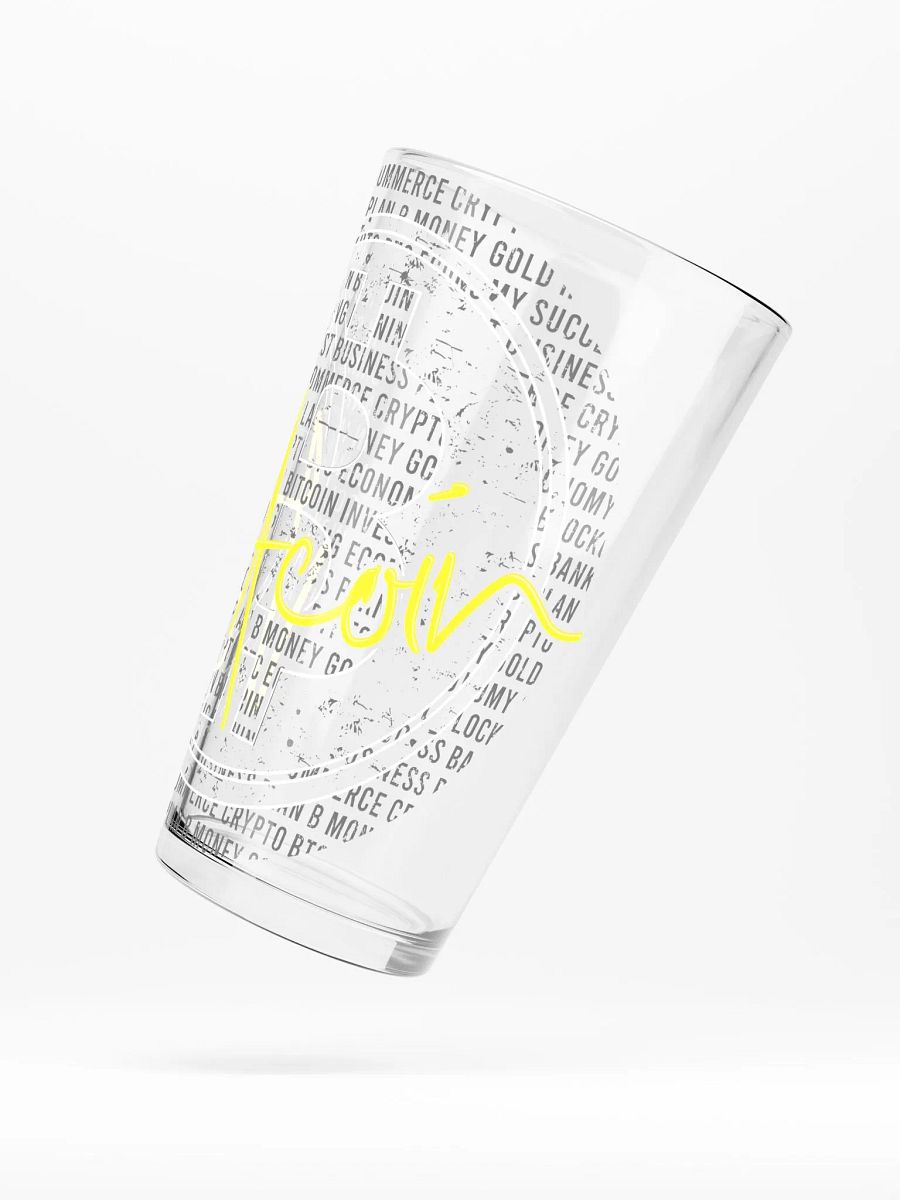Bitcoin Script Shaker Pint Glass product image (4)