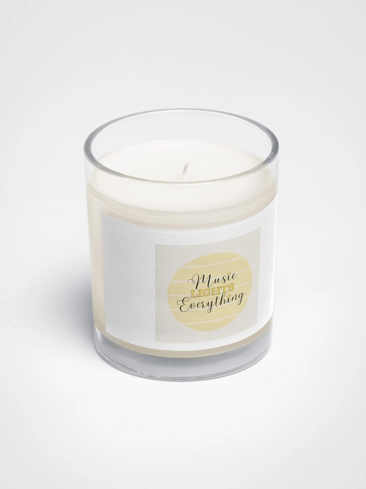 MUSIC LIGHTS EVERYTHING Soy Wax Candle product image (2)