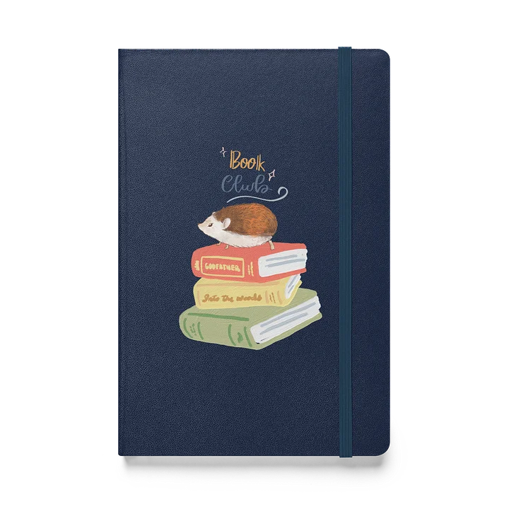 Book Club Hedgehog Hardcover Notebook product image (1)
