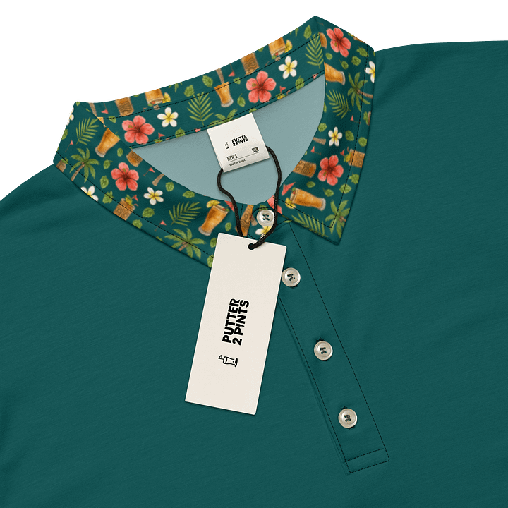 "Tropical Tiki" – Putter 2 Pints Polo product image (1)