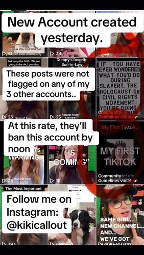 TikTok is at it again… #tiktok #tiktoksuppression