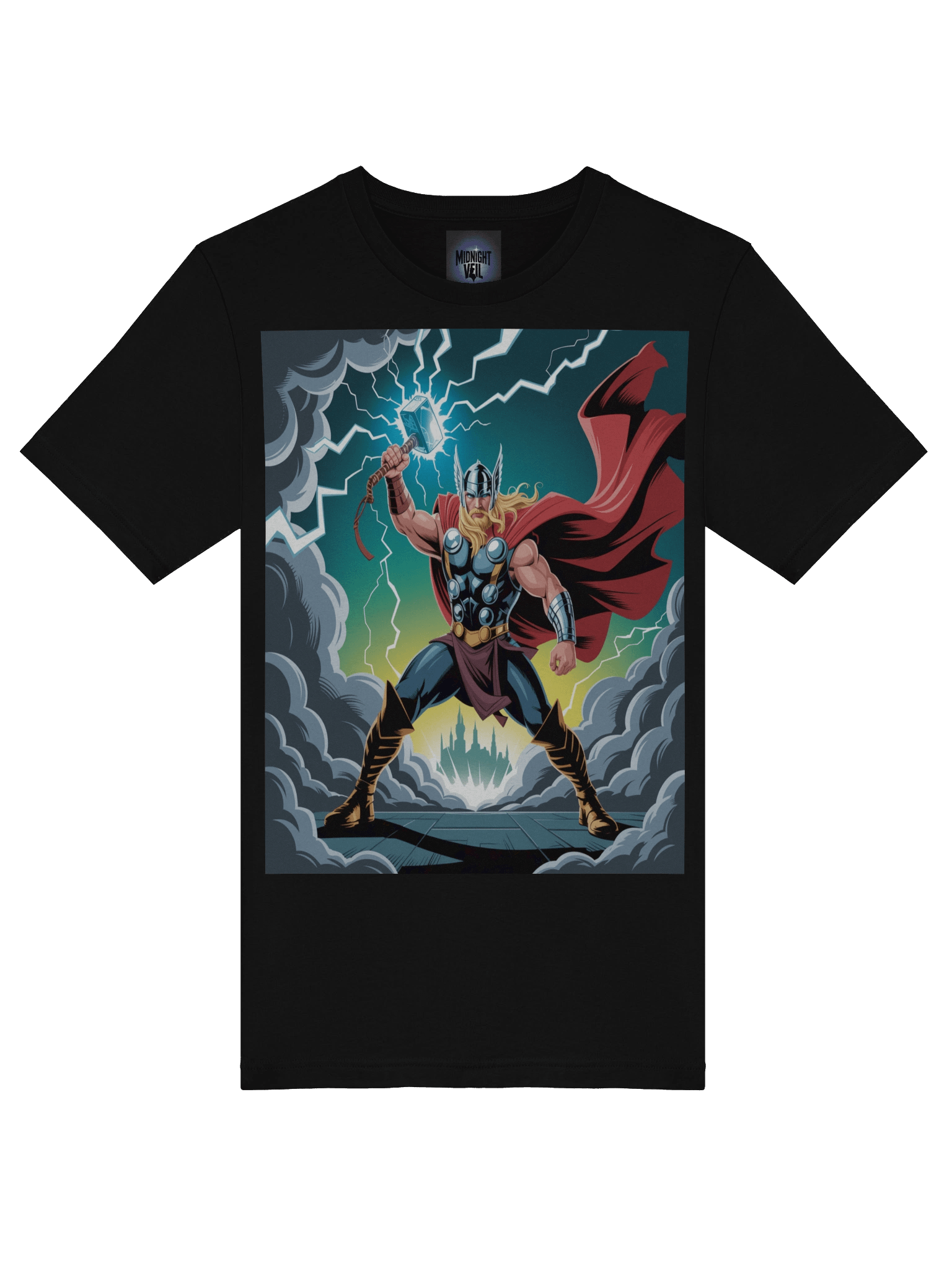 Thor Mjolnir Thunderstrike Supersoft T-Shirt product image (7)