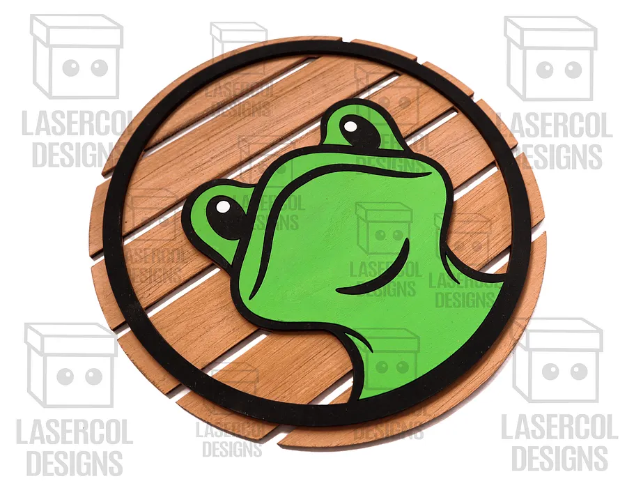 Animals DIY Paint Kit Puzzle Set 3 - Laser Cut Files product image (3)