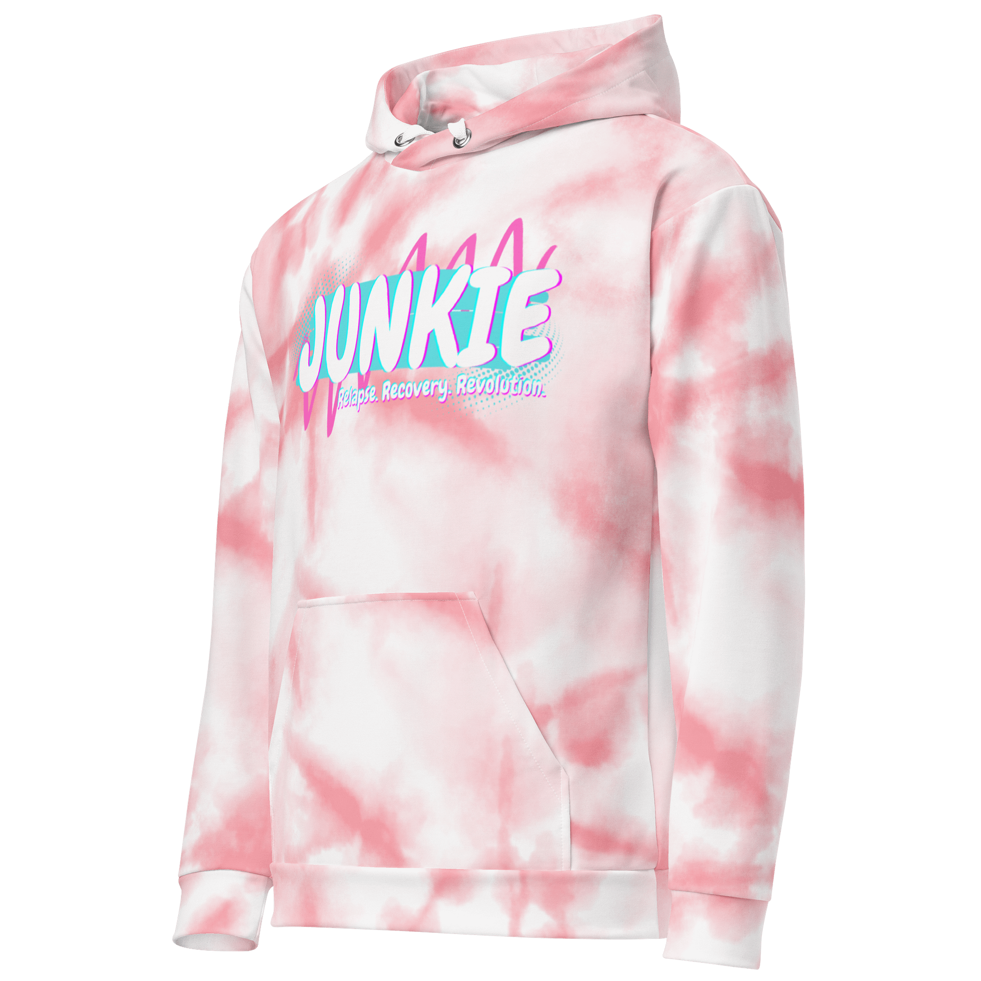 “Tie-Dye Recovery” – Junkie Project Hoodie product image (2)