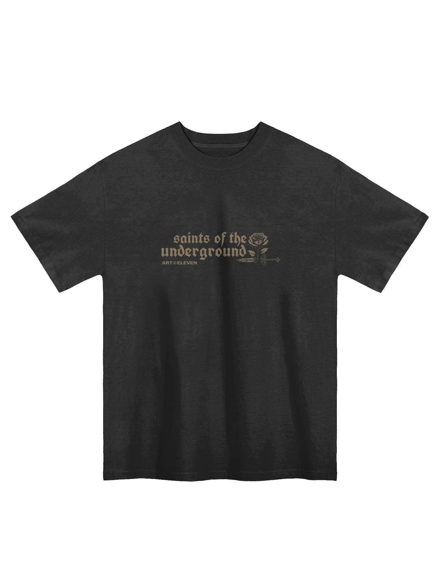 "Saints of the Underground" Tee: Wear Your Allegiance. 🌹🗡️ product image (1)