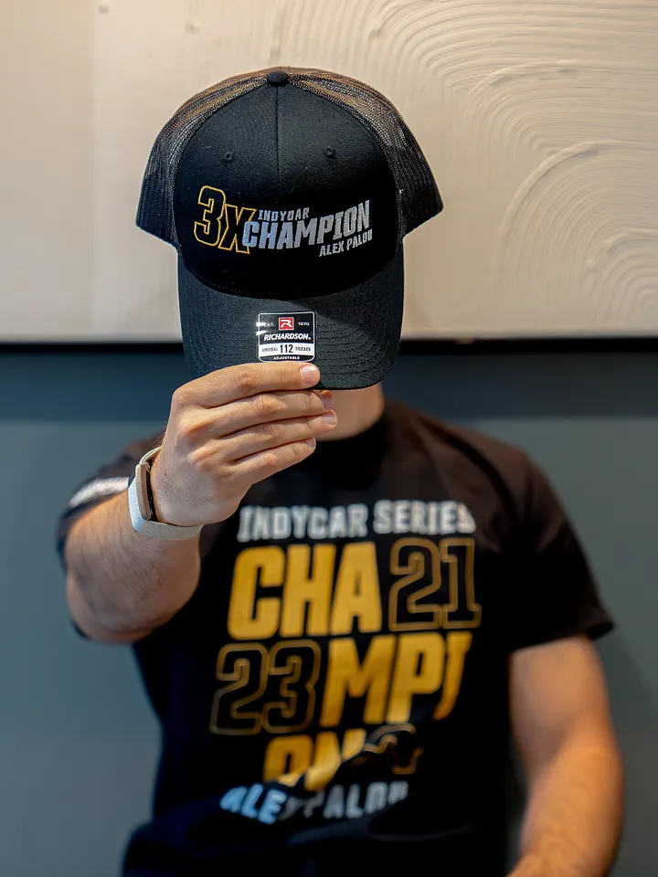 2024 3x IndyCar Champion Trucker Hat product image (1)