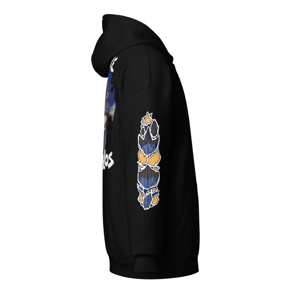 Azure Rathalos Silhouette Zip-Up Hoodie product image (3)