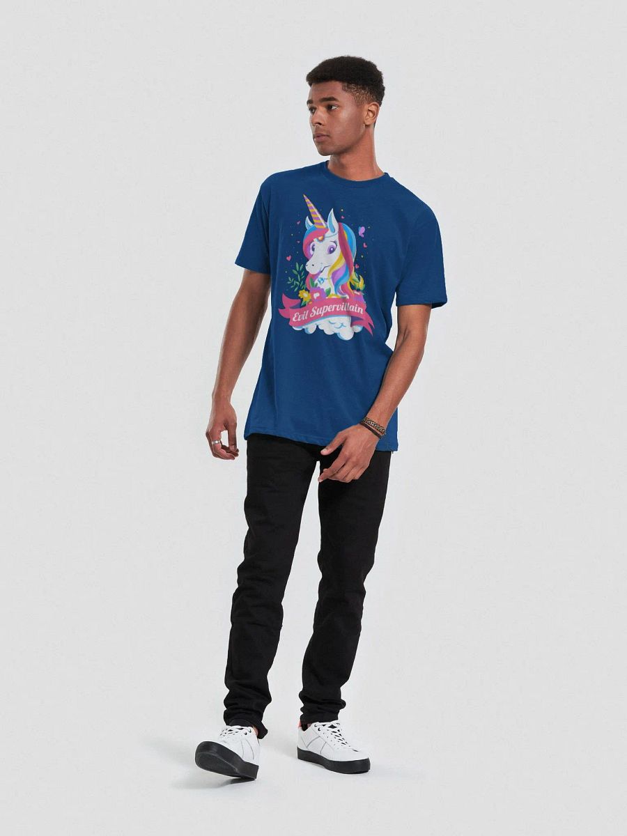 Evil Supervillain Royal Blue T-Shirt product image (6)