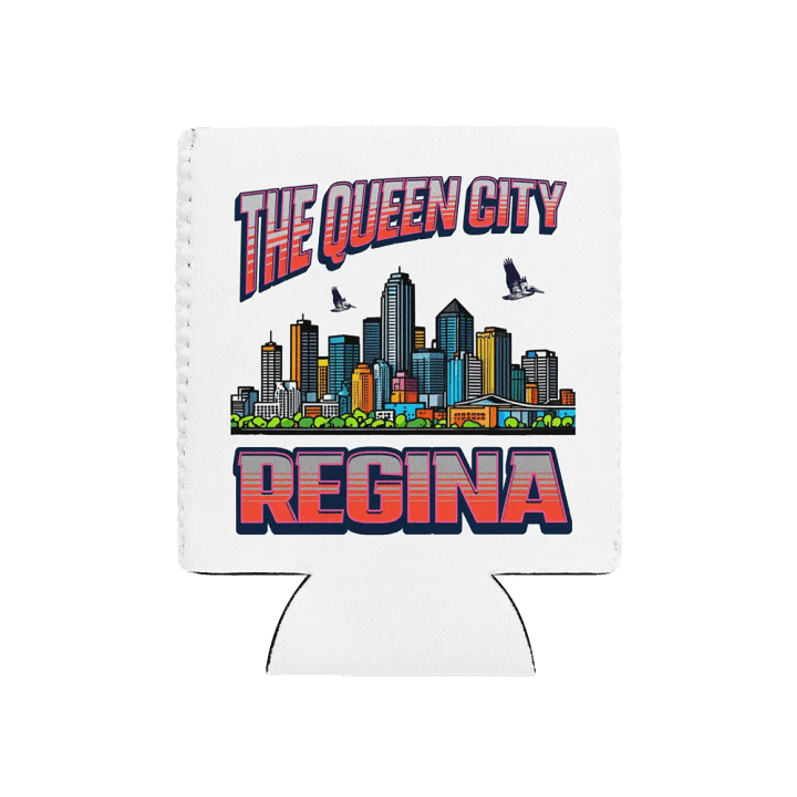 Regina The Queen City Skyline Coozie product image (1)