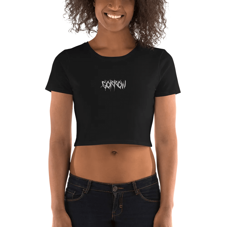Sorrow Canvas Crop Top product image (5)