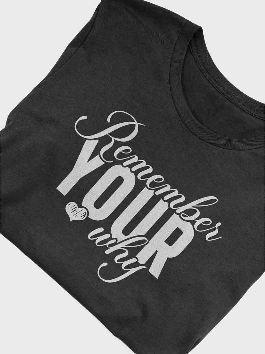 Remember Your Why - Women's Black T-Shirt product image (6)