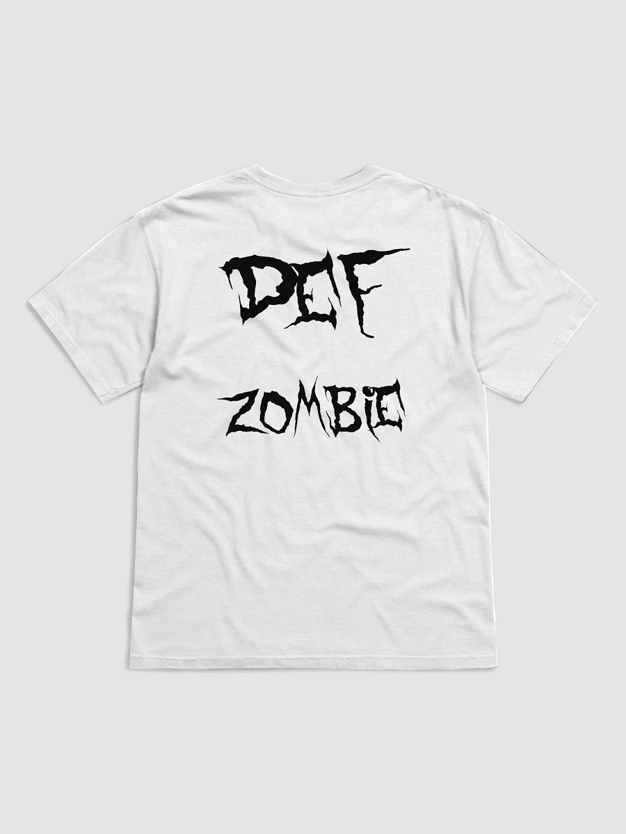 Def-Zombie Skull Shirt- White product image (2)