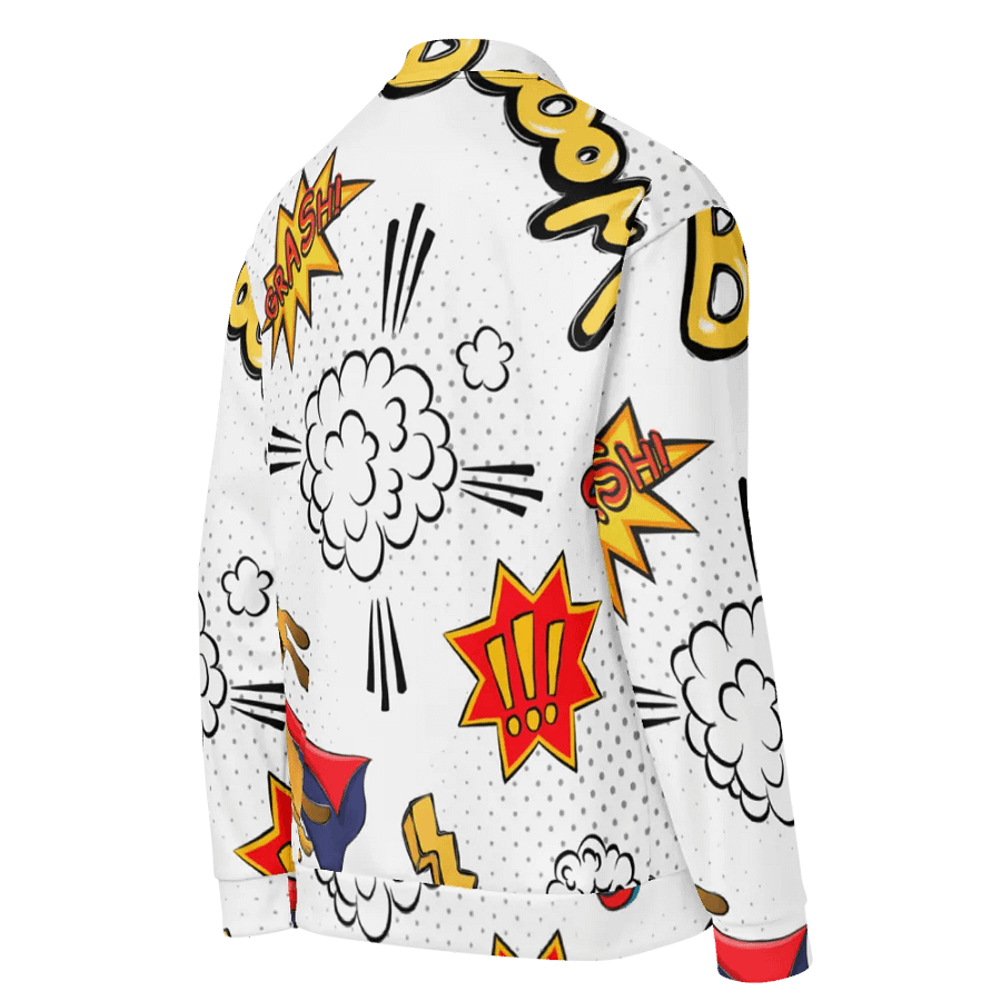Comic Speech Bomer Jacket product image (4)