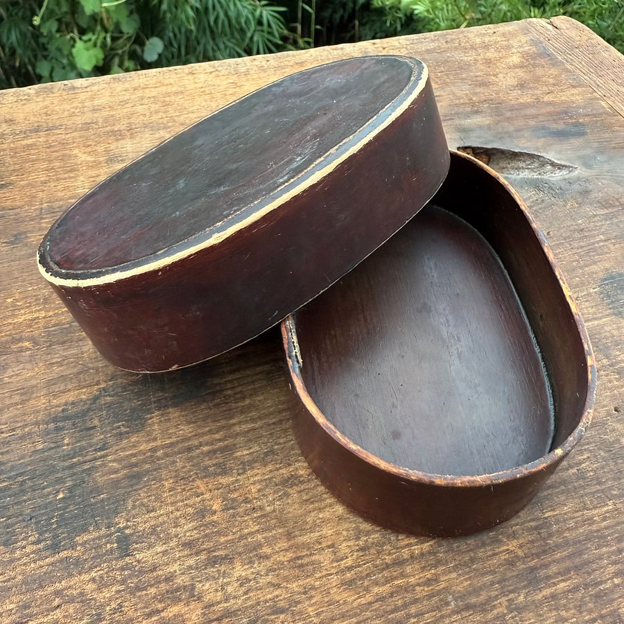 🎎 Antique Meiji–Taishō Ikawa Menpa Bento Box – Hinoki & Cherry Bark – Japan Antique Roadshow product image (2)