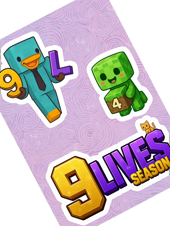 9LS4 Xaveyya Sticker Sheet product image (2)