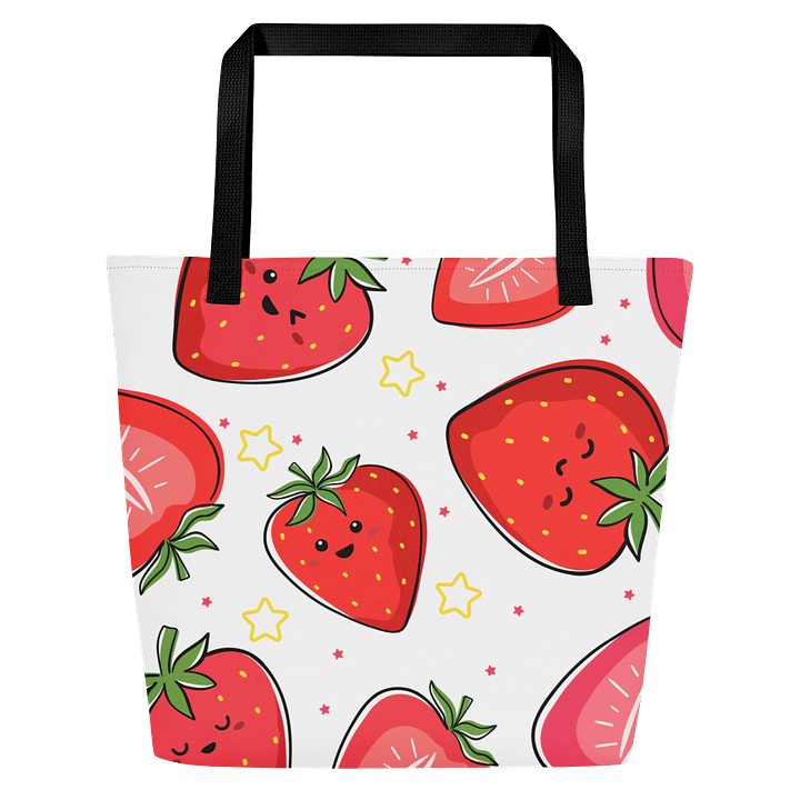 Whimsical Strawberry Delight Tote Bag product image (1)