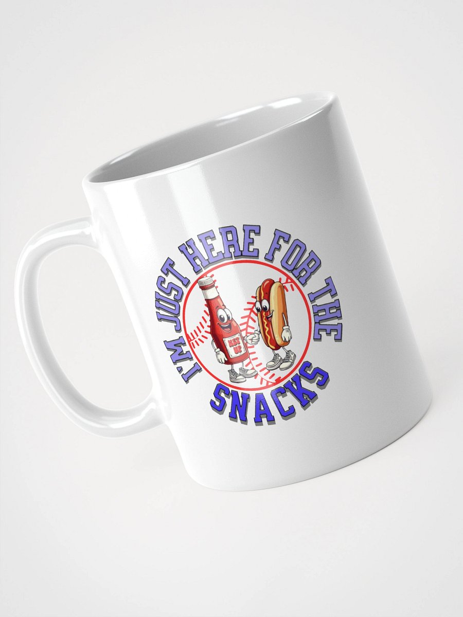 Im Just Here For The Snacks Baseball Buddies Mug product image (2)