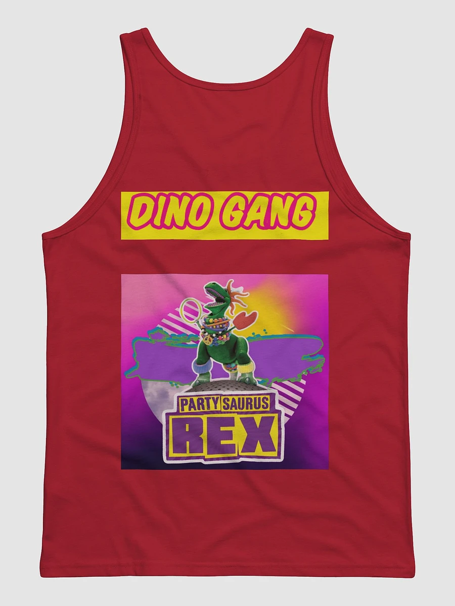 Dino Gang Red Tank Top product image (4)