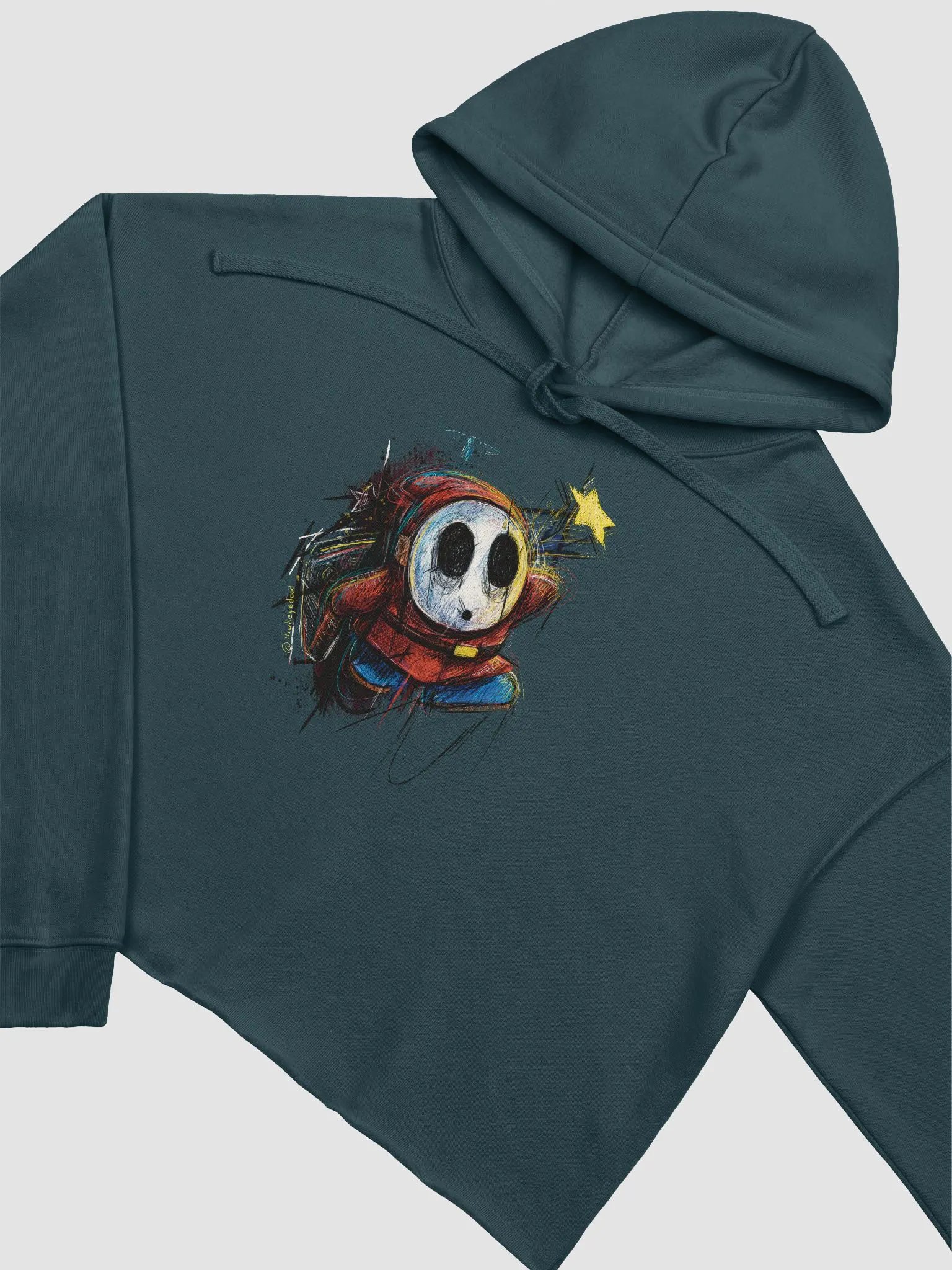 Shy Guy by StephyJ Crop Hoodie product image (21)