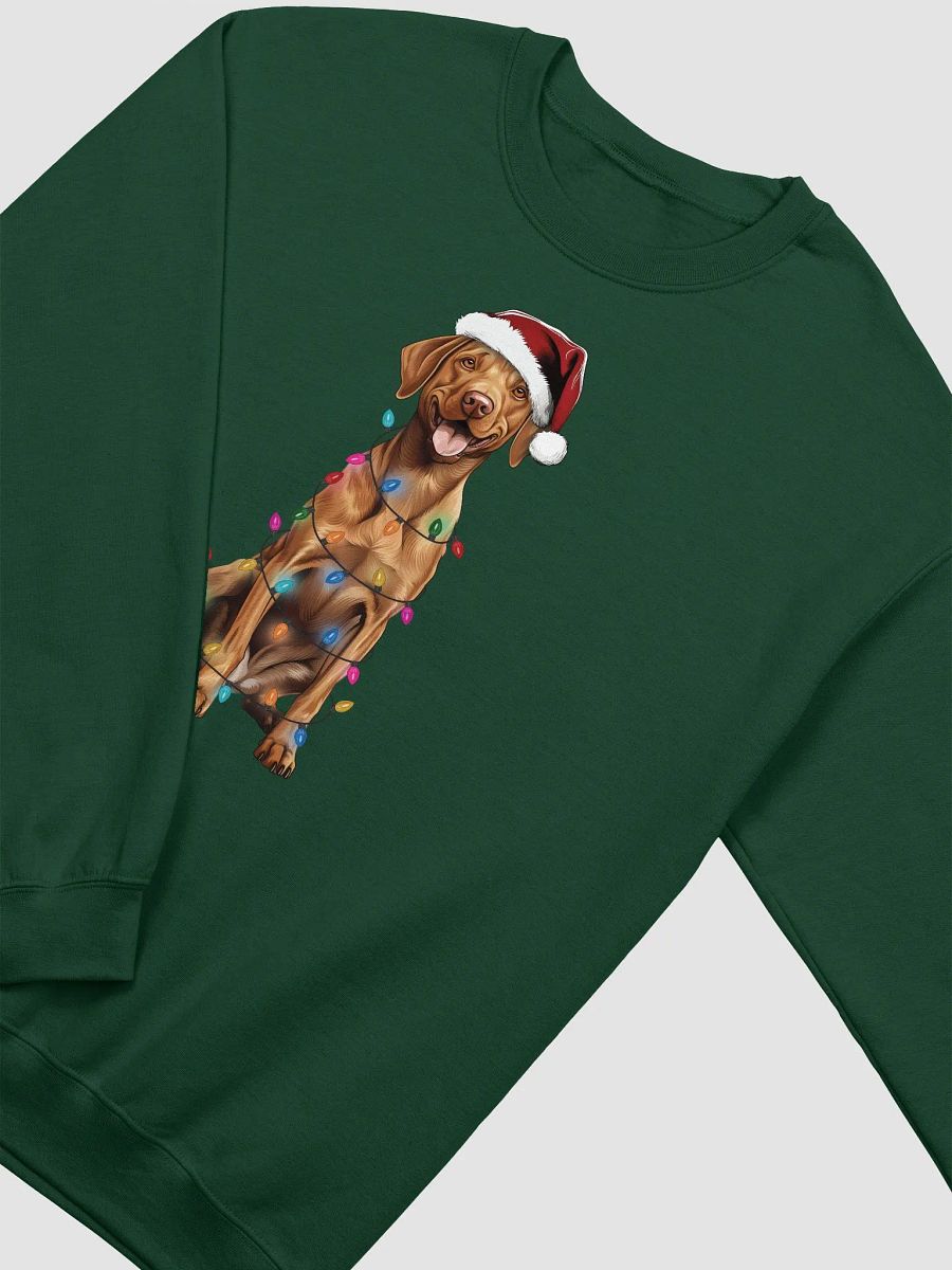 Funny Vizsla Christmas Sweatshirt for Vizsla Paw-rents product image (9)
