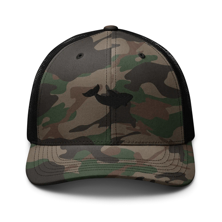 Orca Camo Trucker Hat product image (1)