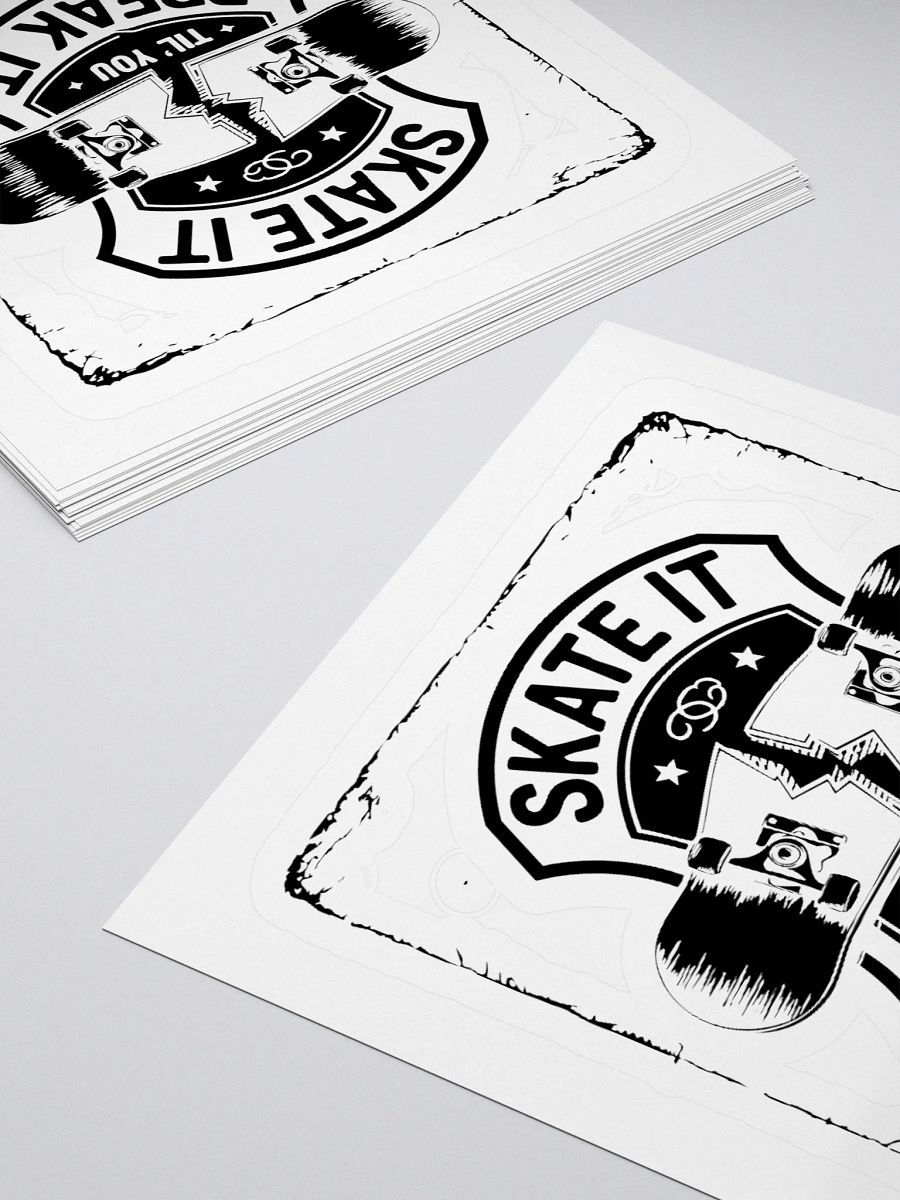 Skate it until you break it Kiss Cut Stickers product image (11)