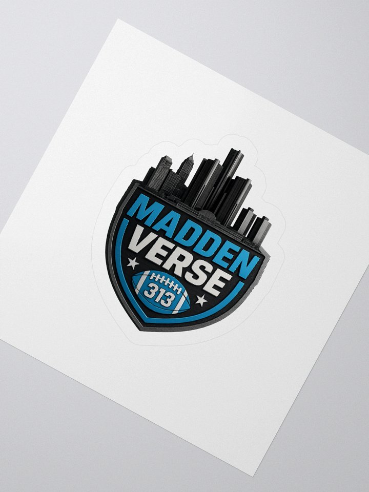 MADDEN VERSE 313 DETROIT CITYSCAPE STICKER product image (6)