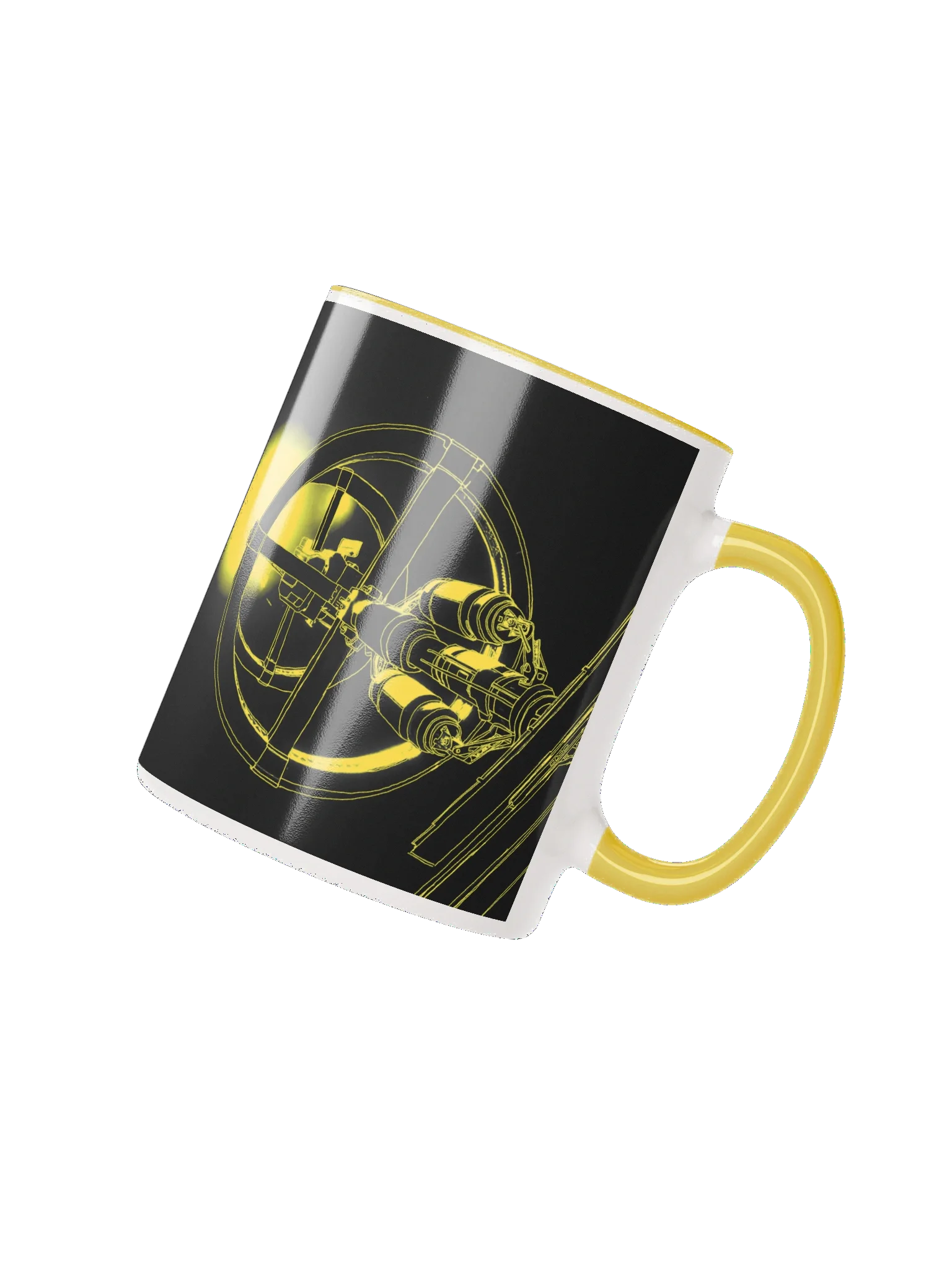 Space Station Mug - Yellow product image (2)