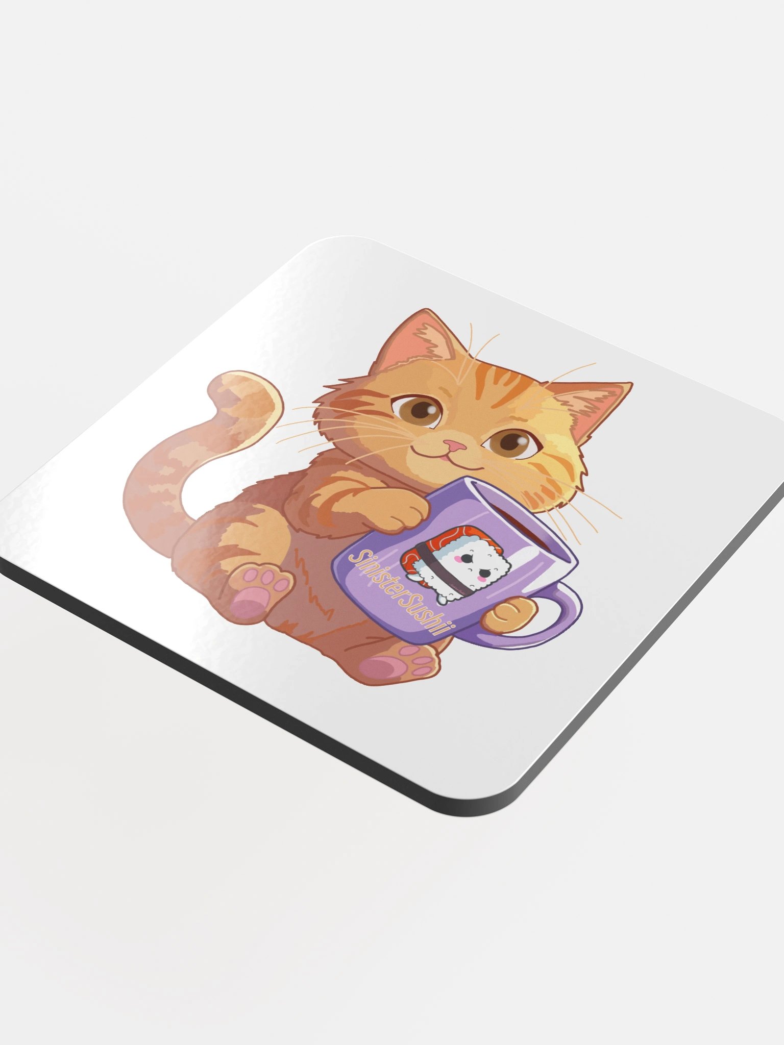 SinisterSushii Coffee Cat Coaster product image (4)