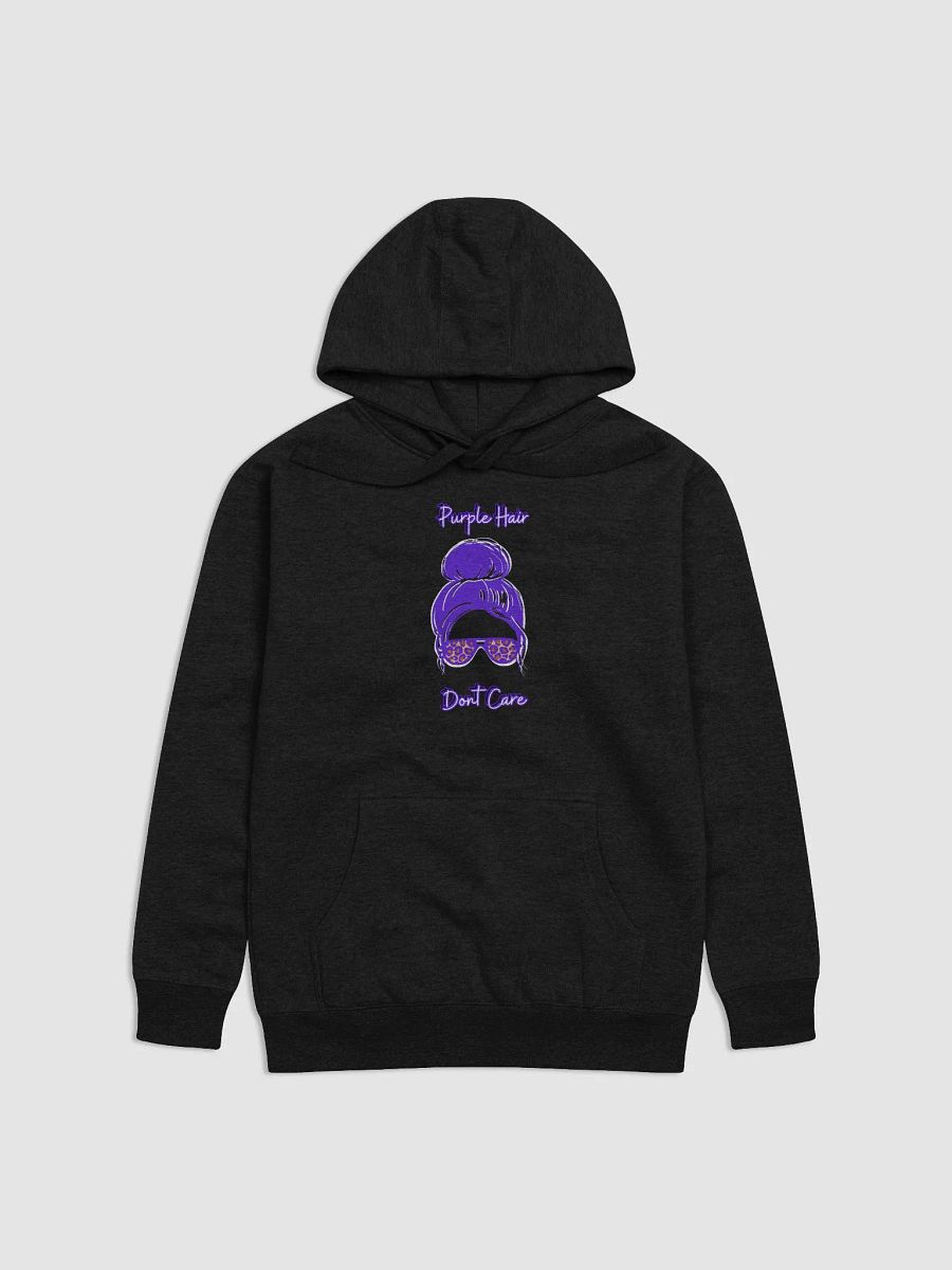 Purple Hair Don't Care Unisex Hoodie product image (1)