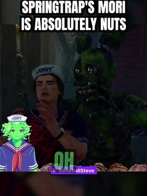 Springtrap's Mori is Absolutely NUTS #dbd #deadbydaylight #fnaf #fivenightsatfreddys #springtrap #mori