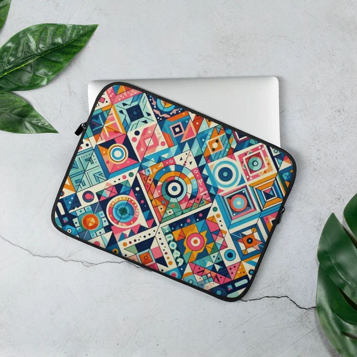 Geometric pattern Laptop Sleeve product image (2)
